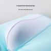 New Men's Summer Breathable Ice Silk Boxer Briefs Mid-Waist Underpants