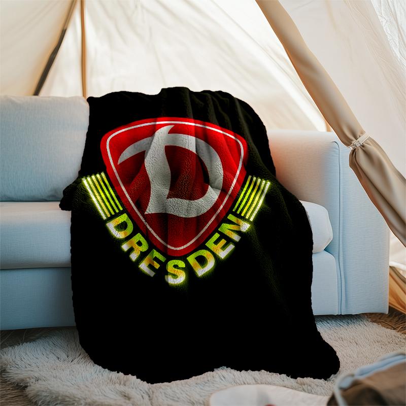 Dresden City Emblem Printed Blanket—lightweight,soft,warm;versatile Blanket All Seasons—perfect As &air-conditioning Throw,nap Blanket