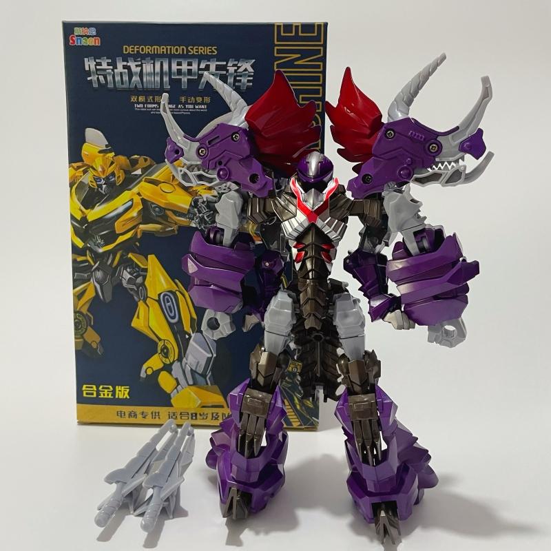 Cool Transformation Toys New Anime Dinosaur Movie Model Robot Engineering Car Classic Action Figure Kids Boy Gift 6699 Poseable Articulated Scale