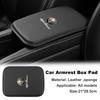 2026 Autocollant Chaud Coussin d'accoudoir de Voiture Protection de Console Centrale Coussinet pour le coude Pour Alfa Romeo Giulia Stelvio Giulietta 156 159 147 Mit