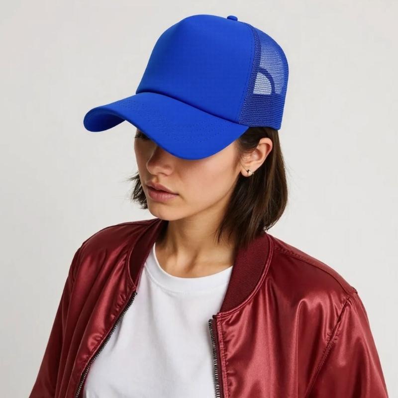 Truckers Hat Baseball Caps Adjustable Strap Lightweight Polyester Outdoor Sun Hat For Men Women