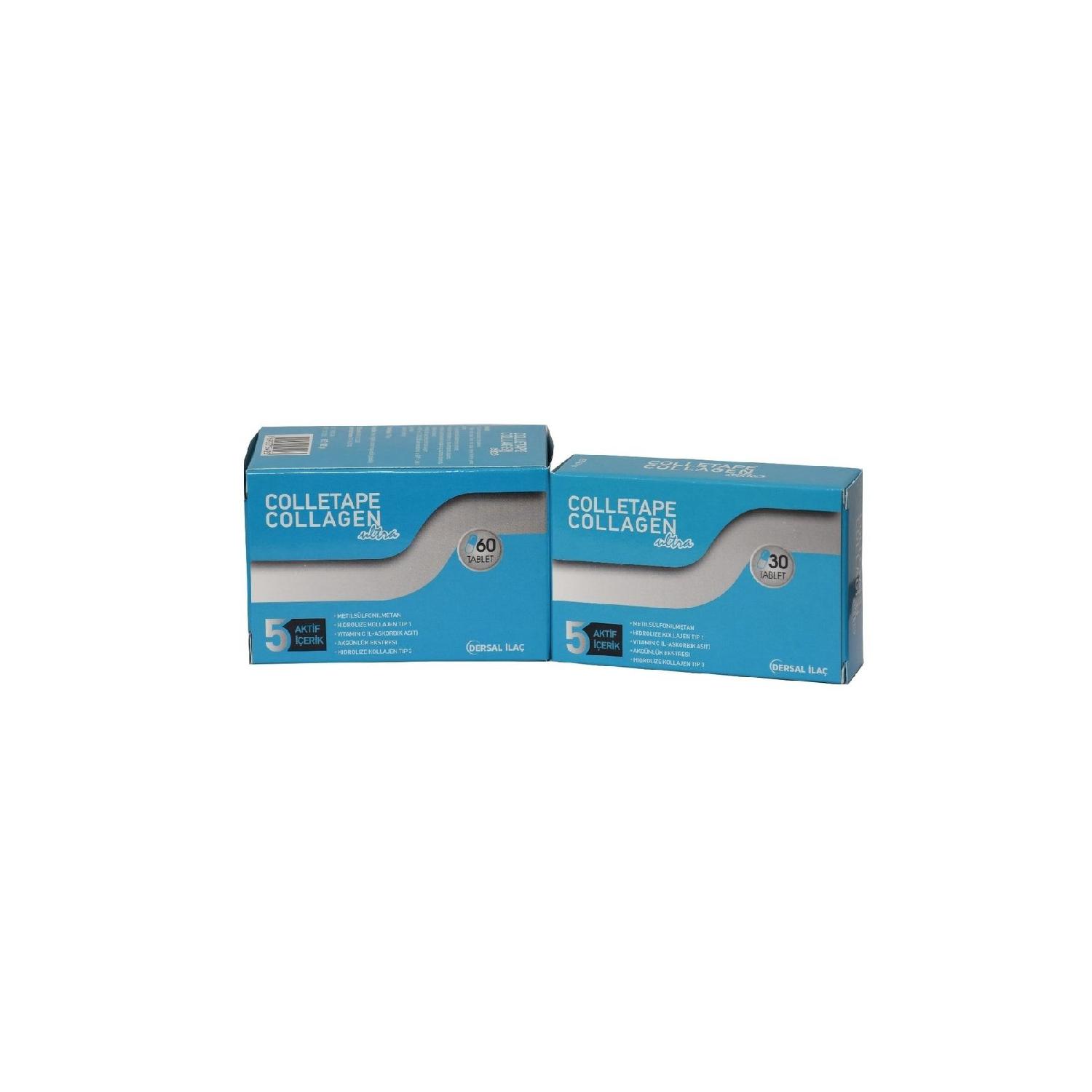 

Collagen Ultra Colletape 3 Months Package 60/30 Tablet