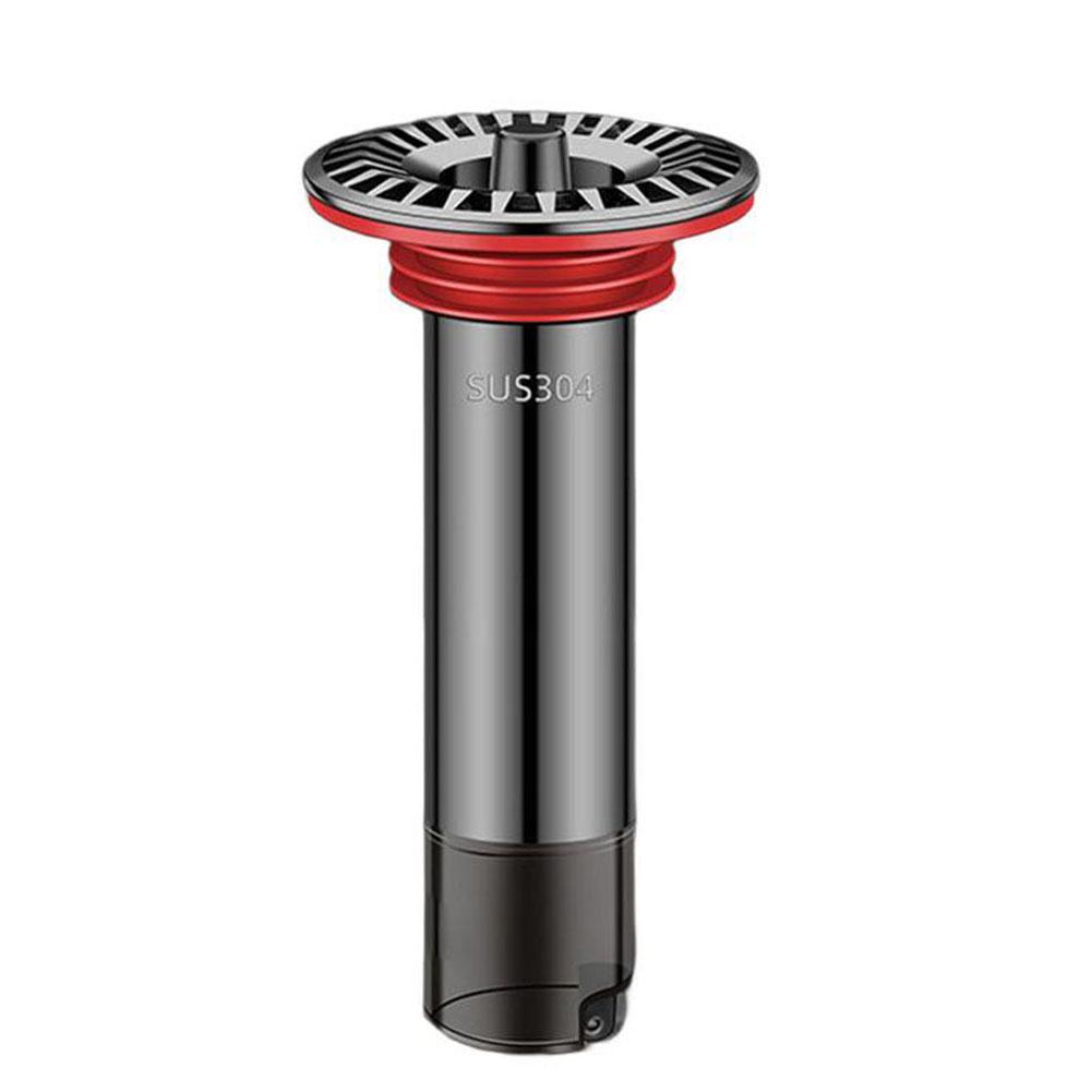 Effective Hair Blockage Solution Hotel Silicone Floor Drain 15cm Circular Shower Drain Effective Hair Blockage серый