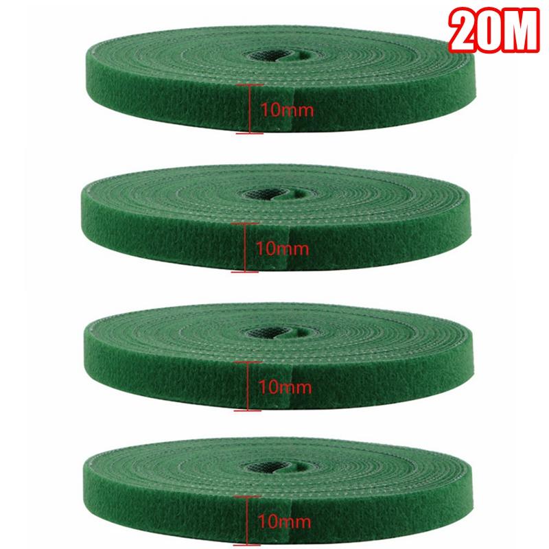 5-50M Garden Plant Ties Nylon Plant Bandage Tie Garden Vine Strapping Fastener Plant Fixing Support Strap Garden Accessories