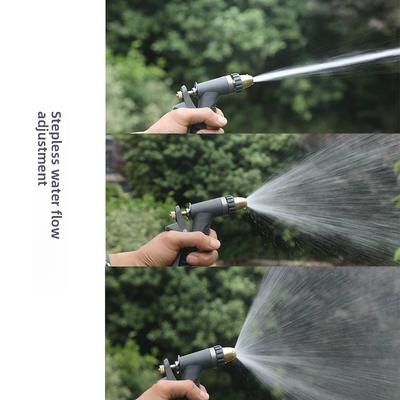 Metal Multi-function High-pressure Water Spray Gun for Garden Watering Car Washing Pet Bathing and Household Use