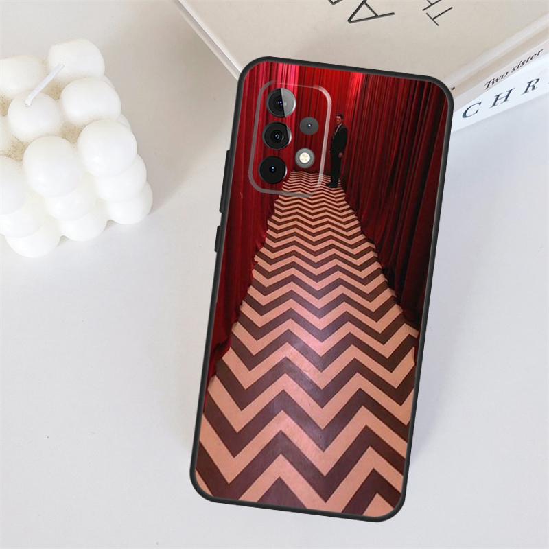 TWIN PEAKS For Samsung Galaxy A53 A33 A55 A35 A15 A22 A32 A52 A54 A34 A14 A56 A36 A26 A16 A05 A06 Case