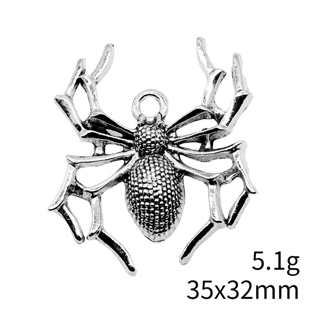 Valentýnský náramek s přívěsky Italský přívěsek s přívěsky pavouka a netopýra Publikum Mužský přívěsek