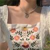 2025 Trendy Niche Beaded Necklace - Sweet, Pure, and Versatile High-End Style