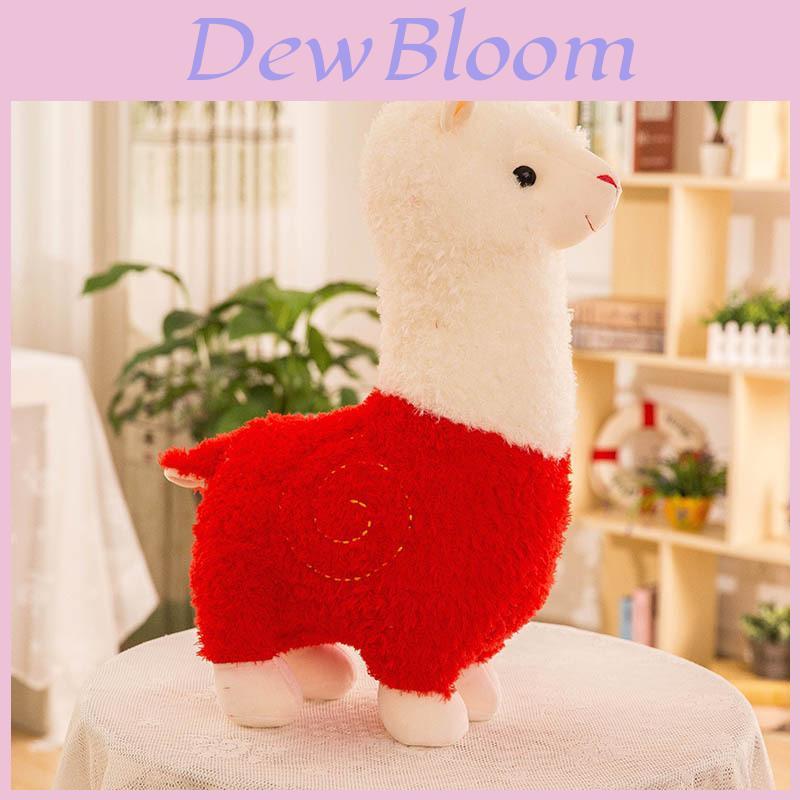 Adorable Alpaca Plush Doll Toy Featuring Lovely Small Sheep Design In Various Colors
