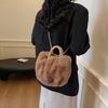 Herbst und Winter super angesagte Nischen-Felltasche Damen 2025 neue vielseitige Umhängetasche modische tragbare Felltasche