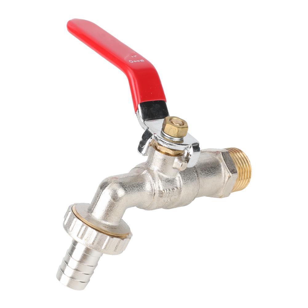 G12" Outside Garden Tap Easy Turn OnOff Lever Handle Water Supply Faucet