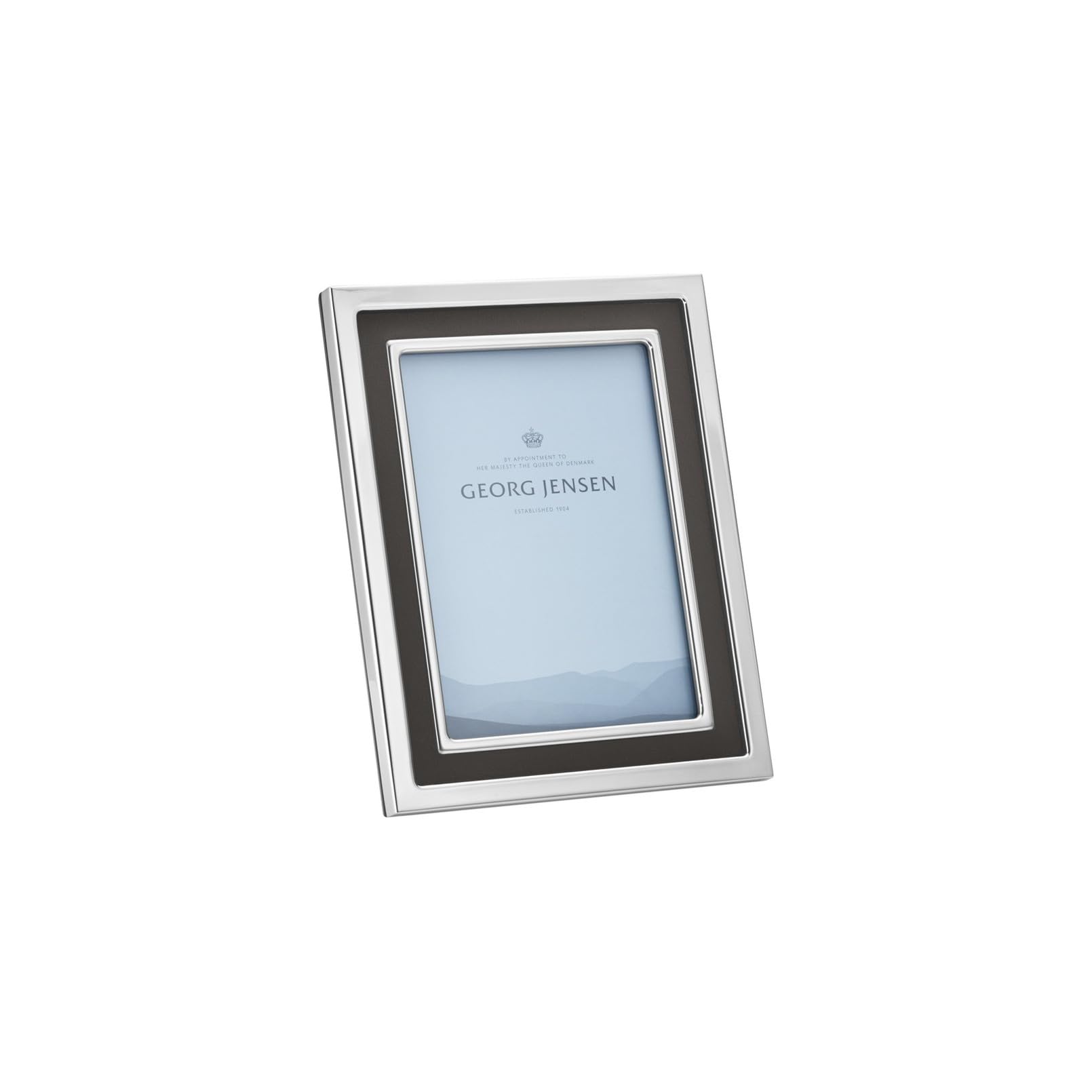 

Georg Jensen MANHATTAN Picture Frame, Medium, Silver, 18cm Wide x 23cm High, 10020452