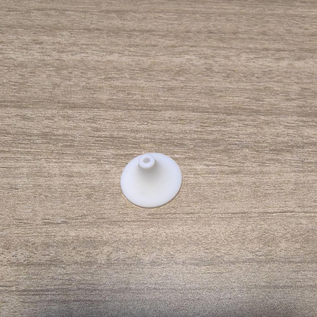 PTFE Spray Gun Baffle: 2mm Inner, 18mm Outer Diameter Horn Head Diffuser Plate