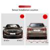 Reverse radar, voice broadcast LED display 4 sensors 16.8mm radar detection system backlight display