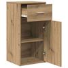 Sideboard with Drawers Artisan Oak 38 X 34 X 75 Cm
