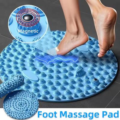 TPE Magnetic Foot Massage Ball Pad Acupressure Yoga Mat Fingerpressure Board Balls Muscle Relaxation Feet Acupoint Training Ball