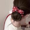 Soft Hair Tie Elastic Scrunchies French Hair Rings for Elegant Updos Suitable for Long Hair Bun