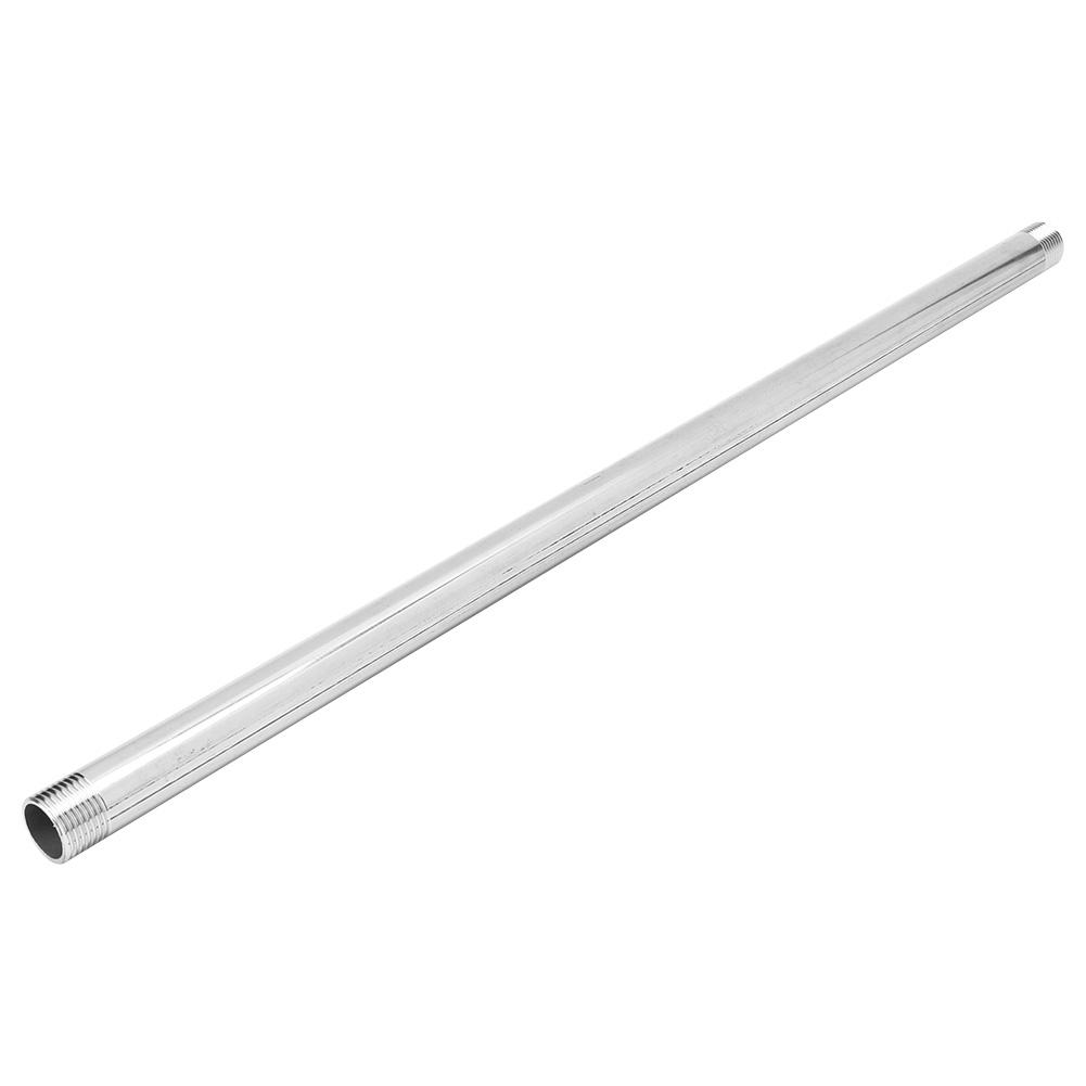 Stainless Steel Male Thread Pipe Nipple Adapter Fittings Plumbing System Accessory 50cmG1/2 Male