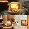 3D Puzzles Night Light Wood 3D Jigsaw Puzzle with Night Light Built In Battery Lightweight and Portable 3D Jigsaw Puzzle