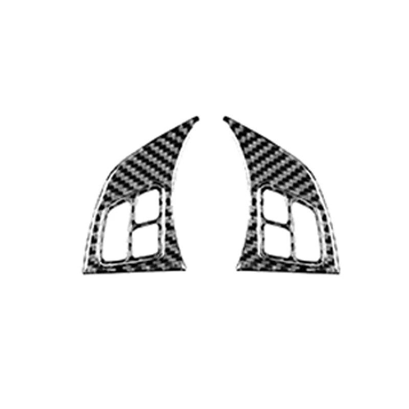 Pentru BMW Seria 1 E81 E82 E87 E88 2008-2013 Trim de schimbător de viteze Autocolant din fibră de carbon Cutie de viteze Interior Carcasa panoului consolă centrală