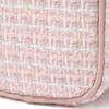 Francfranc Tweed Stand Pink Pouch,