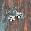 White Topaz, Gemstone Handmade 925 Sterling Silver Jewelry Earring For Her
