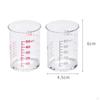 Measuring Cup 50ml Heat-Resistant Bpa- Scale Microwave and Dishwasher Jug for Baking Supplies