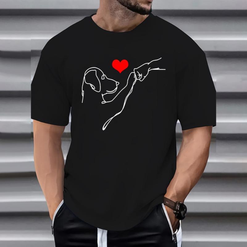 

Летняя теннисная футболка с круглым вырезом, модный принт, красивая, с коротким рукавом, теннисная мужская, повседневная, свободная, классическая, простая, спортивная одежда 5XL