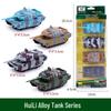 Children's Pull-Back Alloy Toy Car Set - School Bus Simulation Model