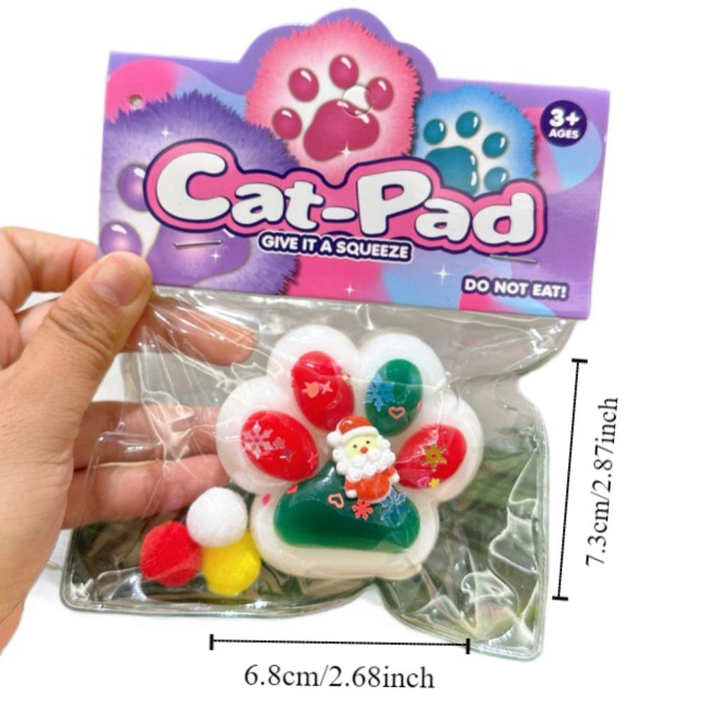 Slow Rebound Cartoon Cat Claw Toy Kneading Cat Paw Pinch Toy  Kids Tricky Doll