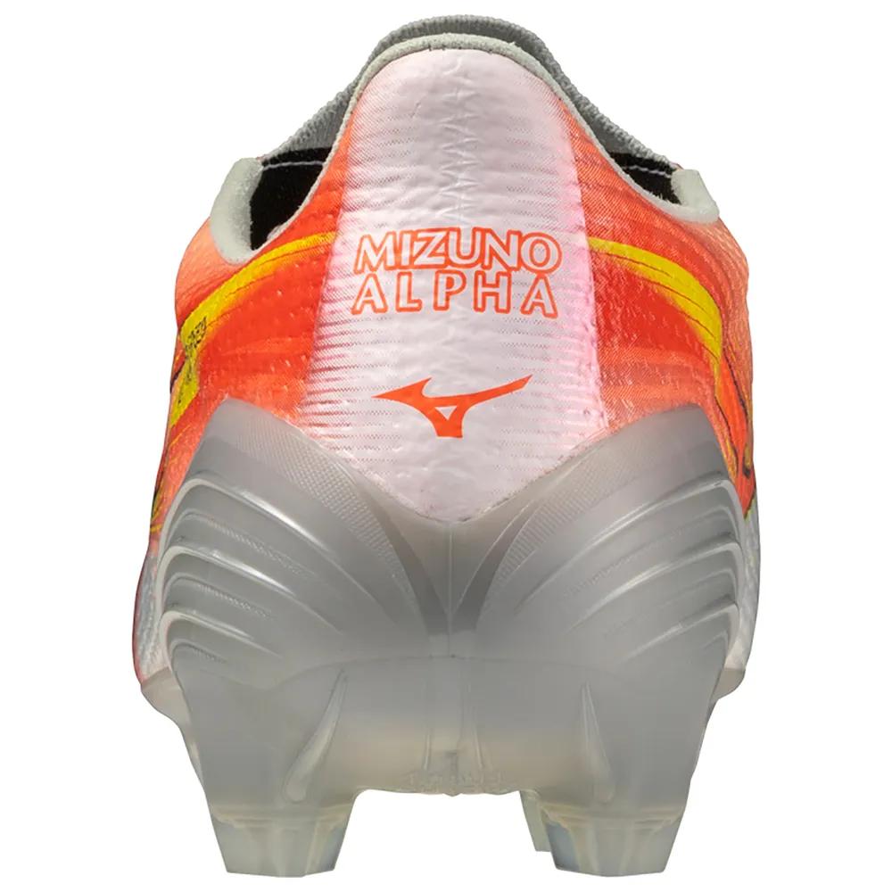 Mizuno Alpha III Elite AG soccer shoes White/Orange