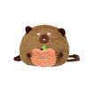 Cute Kapibara Hairy Doll Bag Girls Shoulder Bag Can Shoulder Student School Bag Cartoon Capybara Backpack