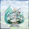 16cm Height Acrylic Large Stand-up Display Featuring Characters From Mondstadt and Liyue In Genshin