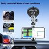 X037 Short Type Car Phone Holder Suction Cup Base Long Arm Cellphone Bracket