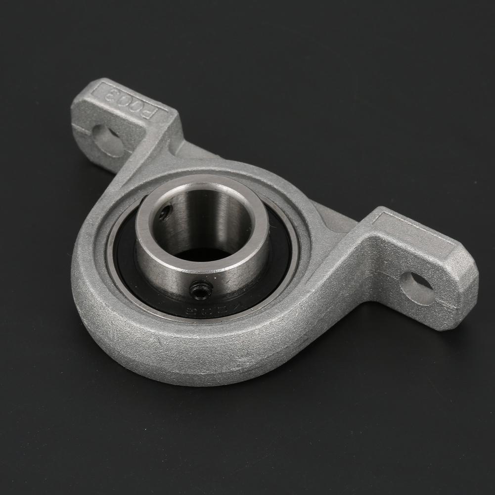 1Pc 17mm  KP003 Zinc Alloy Mounted Pillow Block Bearing Mechanical Parts Accessories