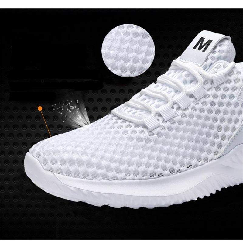 Buty męskie z pojedynczą siateczką, buty sportowe z siateczki, buty do biegania dla mężczyzn, oddychające, puste, buty męskie