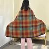 Keep Warm Multi-function Shawl Blanket Flannel Lazy Casual Office Blanket  for Women and Office Use