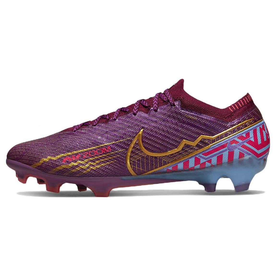 

Килиан Мбаппе x Nike Zoom Mercurial Vapor 15 Elite FG Темно-свекольный Мужские кроссовки Фиолетовый Университетский-синий Ярко-фиолетовый DR9996-694 41