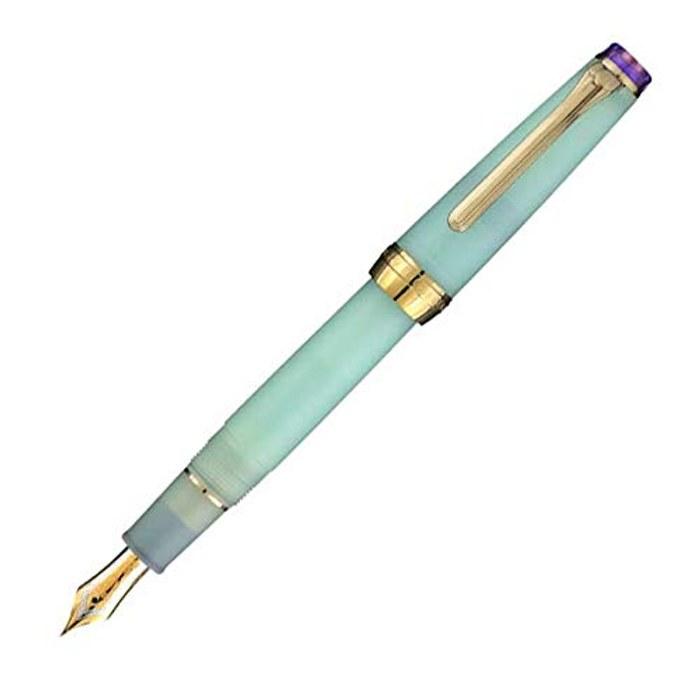 Sailor Fountain Pen Shiki Ori Amato Harusame Medium-Fine 11-3059-301, Brass/PVC