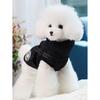 Comes with a Traction Ring, Pet Coat, Jacket, Three-layer Thick Warm Dog Clothing, Autumn and Winter Waterproof Fabric, Small an