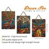 Artvibes Nature & Hummingbird Wooden Wall Hanging for Home Decoration | Handcrafted Art | Mdf| Paintings
