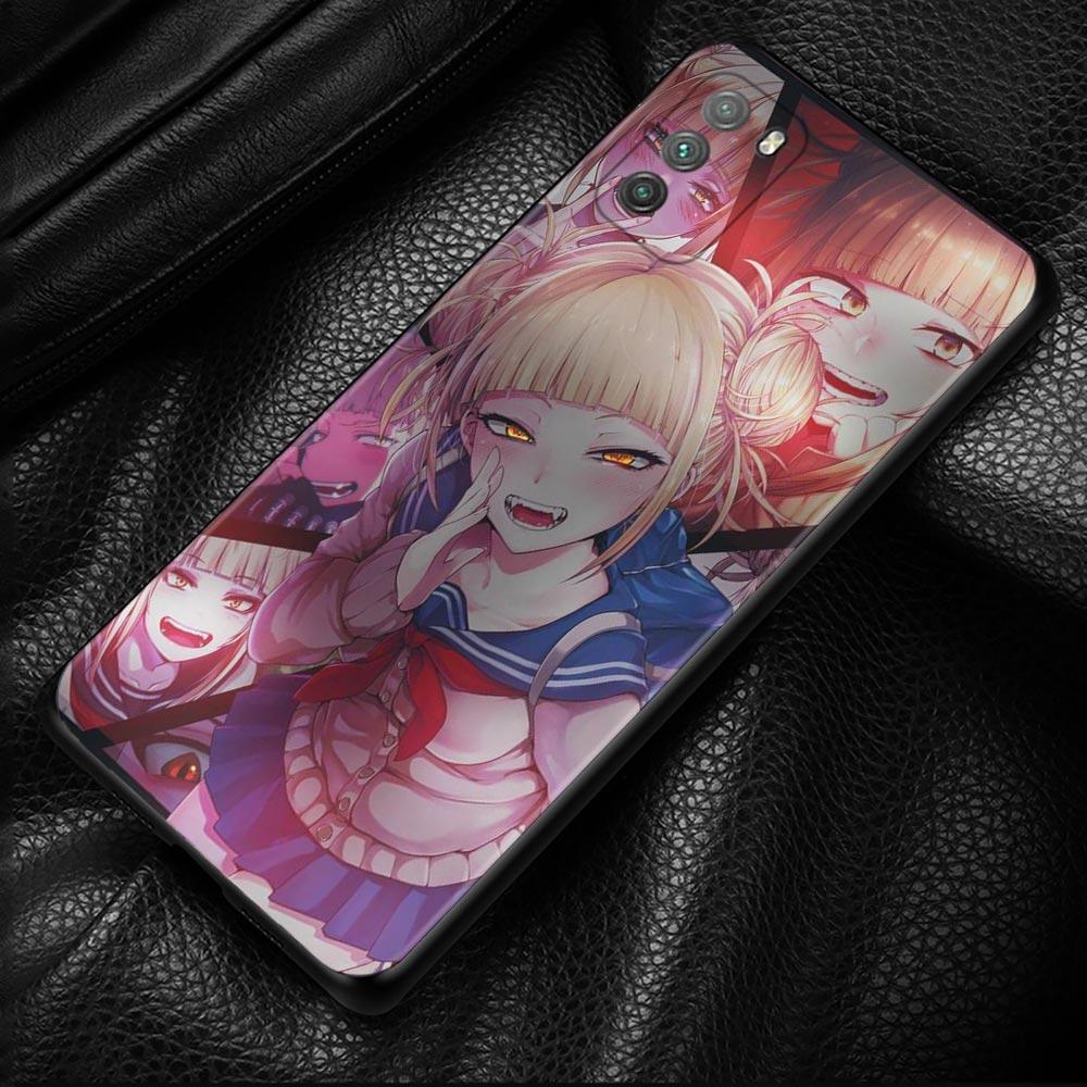 Anime Cartoon Girl TOGA Himiko For Xiaomi Poco X3 NFC M3 M4 Pro 5G Case for Mi 12 Pro 12X 11 10T Note 10 A2 Lite 5G 9 SE 9T