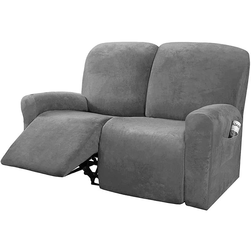 Velvet Lazy Boy Recliner Sofa Cover Stretch Recliner High Quality Sofa Slipcover For Living Room Recliner Sofa