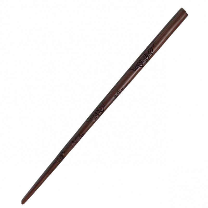 Harry & Hermione Premium Magic Wand Set - Finely Carved Metal Heart Core.