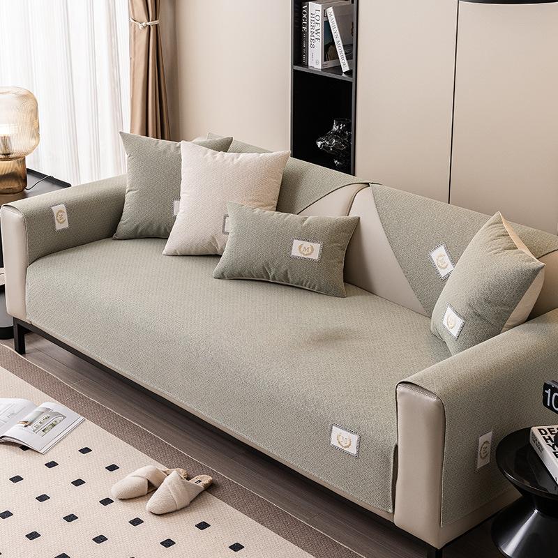 High-Grade Sofa Cushion Four Seasons Universal Non-Slip Seat Cushions High-Grade Modern Autumn and Winter Leather Sofa Cover