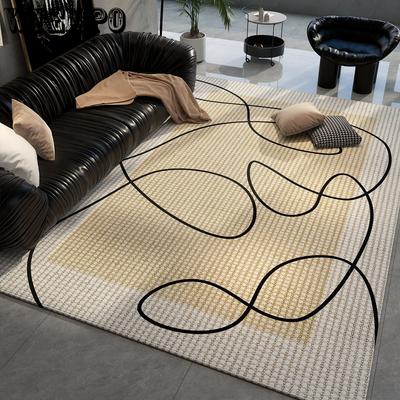 Woonkamer Tapijt Franse Stijl Groot Oppervlak Sofa Salontafel Tapijt Huishoudelijk Vuilafstotend en Antislip Tapijt