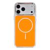 For iPhone 17 Pro Max Magnetic Case Electroplated Camera Frame TPU Acrylic Anti-drop Phone Back Cover Compatible with MagSafe