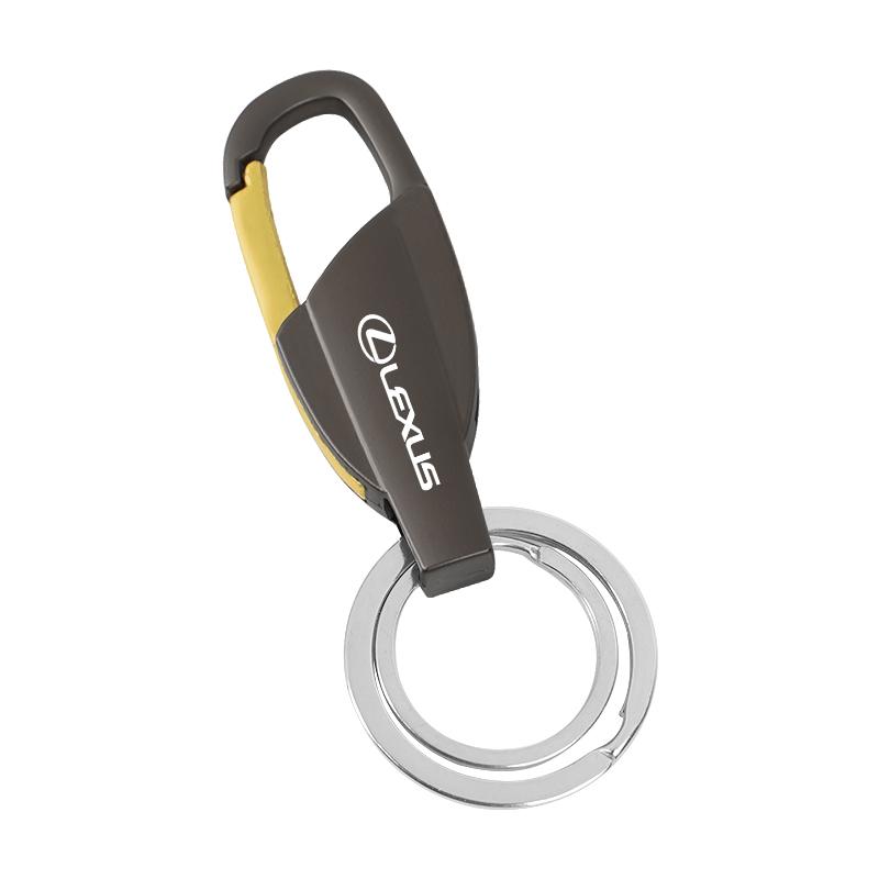 Lexus Car Zinc Alloy Key Ring Customize Emblem Keychain For FSPORT LBX NX RX 350h 450h ES UX 300e GS GX IS LS LX CT LC RC GX460