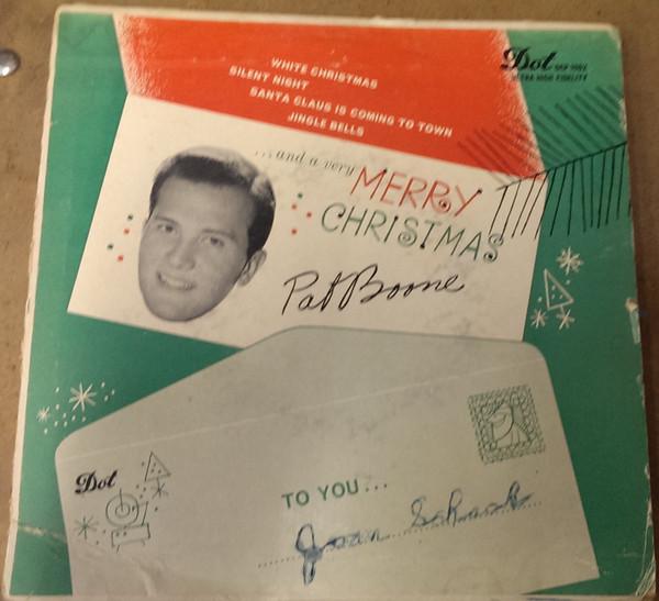 

7inch Record PAT BOONE Merry Christmas DEP1062 Dot Records 1957 US Pop Used