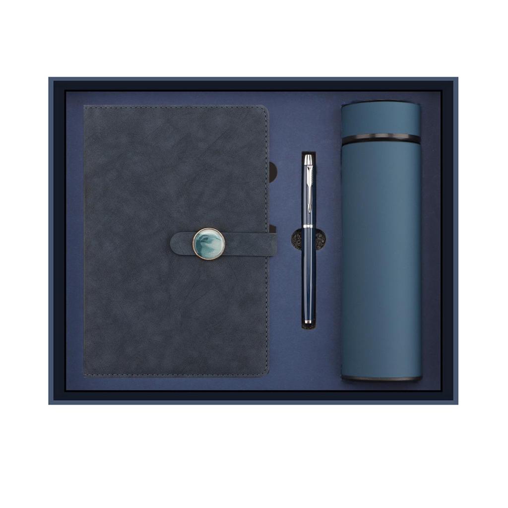 High-Grade Customizable Business Notebook Gift Set with Logo Printing